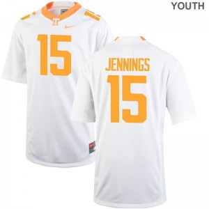 Youth(Kids) Jauan Jennings Jerseys White Limited Vols Jerseys