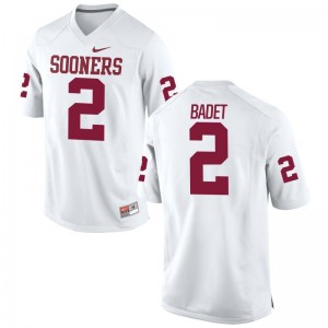 Oklahoma Limited Jeff Badet For Men Jersey 2XL - White