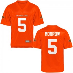OK State Jerel Morrow Jerseys Mens Large Limited Mens Orange