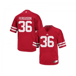 Joe Ferguson Wisconsin Jerseys Small Authentic Red Men