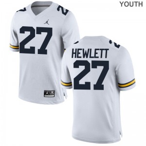 Joe Hewlett Michigan Youth Limited Jersey XL - Jordan White