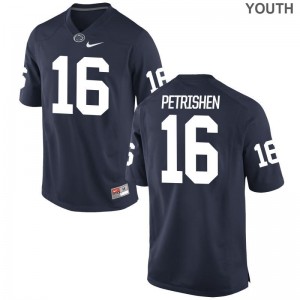 Penn State John Petrishen Limited Jerseys Navy Youth(Kids)