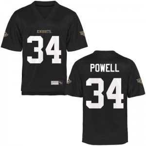 Jon Powell For Men Jerseys XXX Large UCF Limited - Black