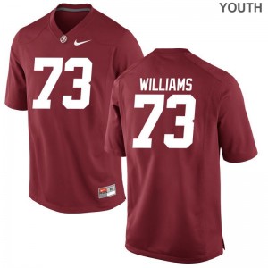 Bama Jonah Williams For Kids Limited Red Stitched Jerseys