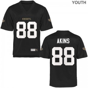 Jordan Akins UCF Jersey XL Limited Youth(Kids) Black