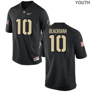 Jordan Blackman United States Military Academy Jerseys XL Limited Black Youth