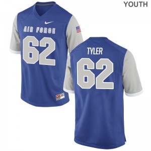 Air Force Academy Kids Limited Jordan Tyler Jersey Youth Large - Royal
