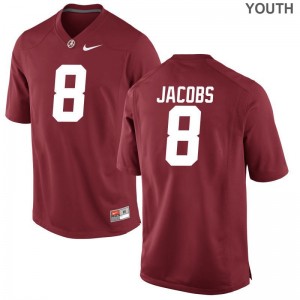For Kids Josh Jacobs Jerseys High School Red Limited Alabama Crimson Tide Jerseys