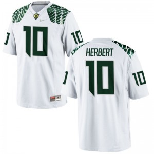 UO Limited For Men Justin Herbert Jersey - White