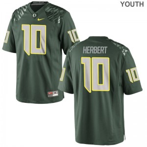 UO Justin Herbert Jerseys XL Green Youth Limited