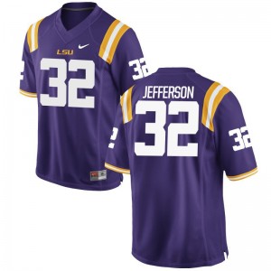 Tigers Justin Jefferson Jerseys XXL Limited Purple For Men