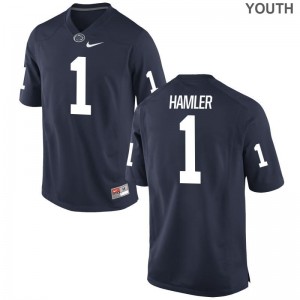 Limited KJ Hamler Jerseys Small Penn State Youth(Kids) Navy