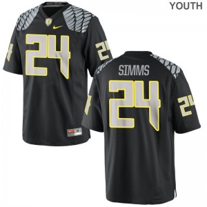 Ducks Keith Simms Jersey Small Limited For Kids Black