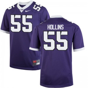 Kellton Hollins Mens Jersey XXL Horned Frogs Limited - Purple