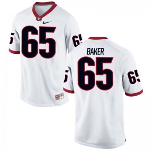 Kendall Baker University of Georgia Jersey XX Large Limited For Men White