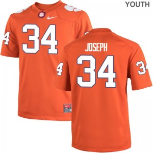 Limited For Kids Clemson Jerseys Youth Large Kendall Joseph - Orange