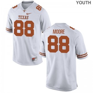 Longhorns Kendall Moore Limited Youth Jerseys Youth XL - White