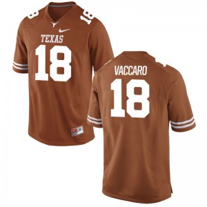 Limited For Kids UT Jerseys Youth Large of Kevin Vaccaro - Orange
