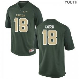 Lawrence Cager For Kids Jersey Youth Small Limited University of Miami - Green
