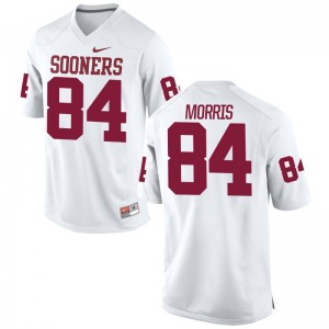 OU Sooners Lee Morris Mens Limited White Football Jersey