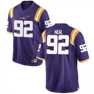Lewis Neal Men LSU Jersey Purple Limited Jersey