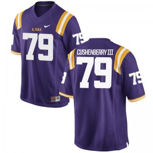 Louisiana State Tigers Lloyd Cushenberry III Jerseys Men Limited Purple Jerseys