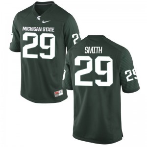 Spartans Jersey Small of Malik Smith Limited Youth(Kids) - Green
