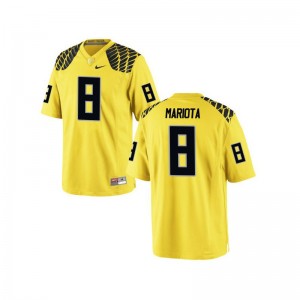 Marcus Mariota Ducks Jersey Large Yellow Youth Limited
