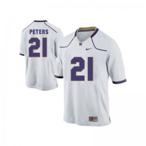Marcus Peters Jersey UW White Limited Youth(Kids) Stitched Jersey