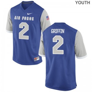 Marquis Griffin Jersey XL Air Force Falcons Kids Limited - Royal