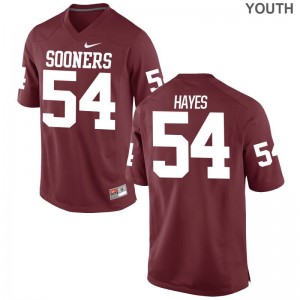 Oklahoma Sooners Crimson Limited Youth Marquis Hayes Jerseys Youth X Large
