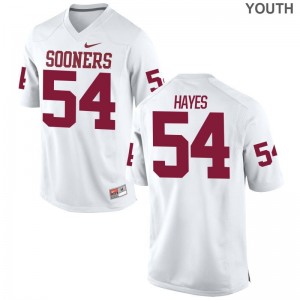 Oklahoma Marquis Hayes Limited For Kids Jerseys Small - White