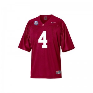 Bama Jersey Marquis Maze For Men Limited - Red With 2012 BCS Championship Patch