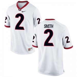 Maurice Smith For Men Georgia Bulldogs Jersey White Limited College Jersey