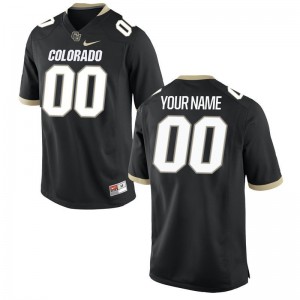 University of Colorado Mens Customized Jersey Black Football Limited Customized Jersey