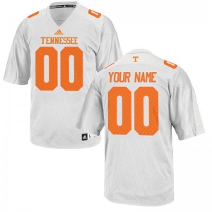 Tennessee Volunteers For Men Limited Custom Jerseys XX Large - White