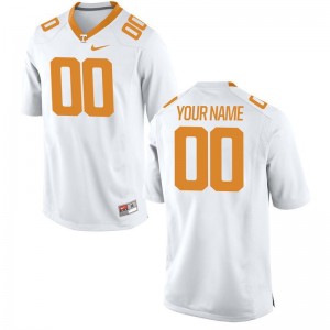 Tennessee Volunteers Custom Jerseys XXX Large White Limited Mens