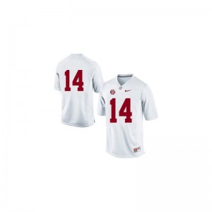 Jake Coker Men Jerseys XL #14 White Alabama Crimson Tide Limited