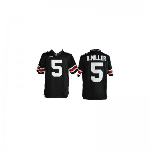 Limited Men Ohio State Buckeyes Jersey Braxton Miller - #5 Black