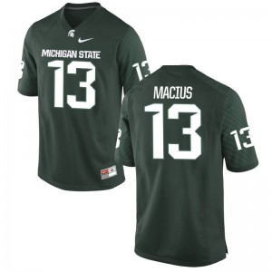 Mickey Macius Michigan State Jersey Mens Large For Men Green Limited