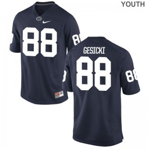 Mike Gesicki Jersey Youth XL Kids Nittany Lions Limited Navy