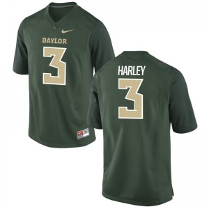 Mens Limited University Miami Jersey Mike Harley Green Jersey