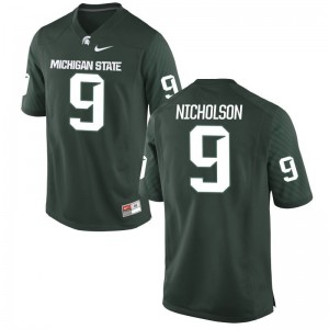 Michigan State Football Montae Nicholson Limited Jersey Green Men