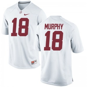 University of Alabama Jersey Men Small Montana Murphy Limited For Men - White