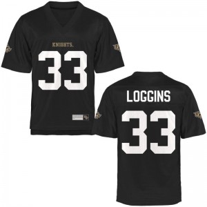 UCF Knights Limited Black For Men Monterious Loggins Jersey