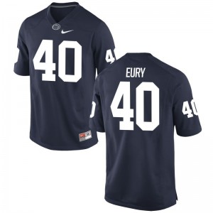 Mens Limited Stitched Nittany Lions Jersey Nick Eury Navy Jersey