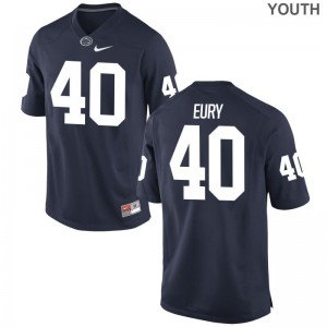 Nittany Lions Nick Eury Jerseys Small Youth(Kids) Navy Limited