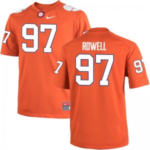 Nick Rowell CFP Champs Jersey For Men Limited Orange