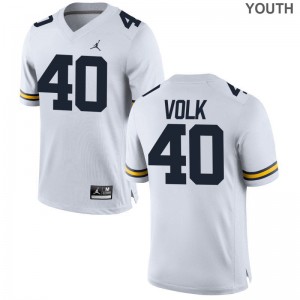 Nick Volk Michigan Wolverines Jerseys For Kids Limited Jordan White Player