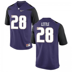 Nik Little Washington Huskies Jersey X Large Limited Purple For Men